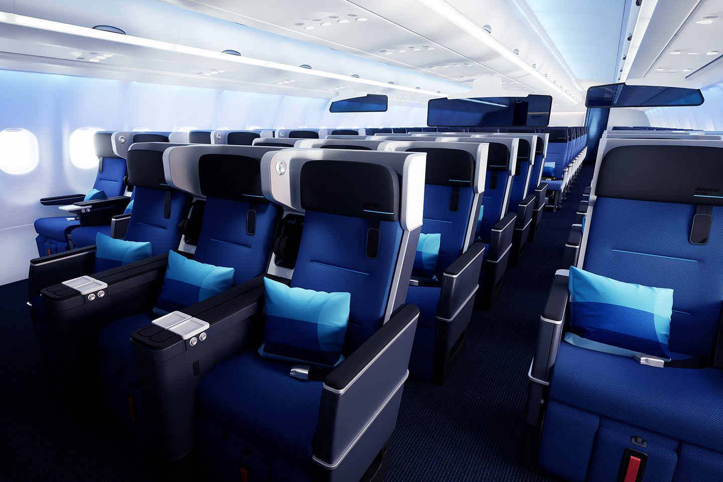 Discover Airlines Mit Neuer Langstreckenkabine Ocean Blue In Die discover-airlines-mit-neuer-langstreckenkabine-ocean-blue-in-die